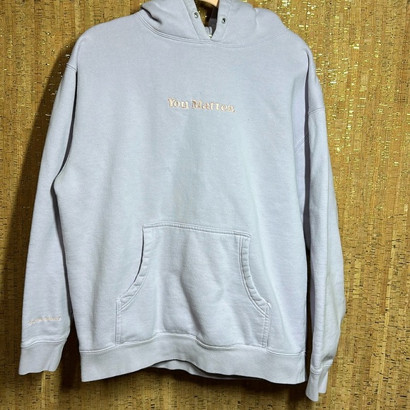 You Matter hoodie lavender - Picture 1 of 5